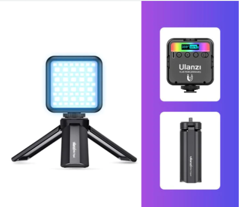 Rechargeable Mini RGB Light 4