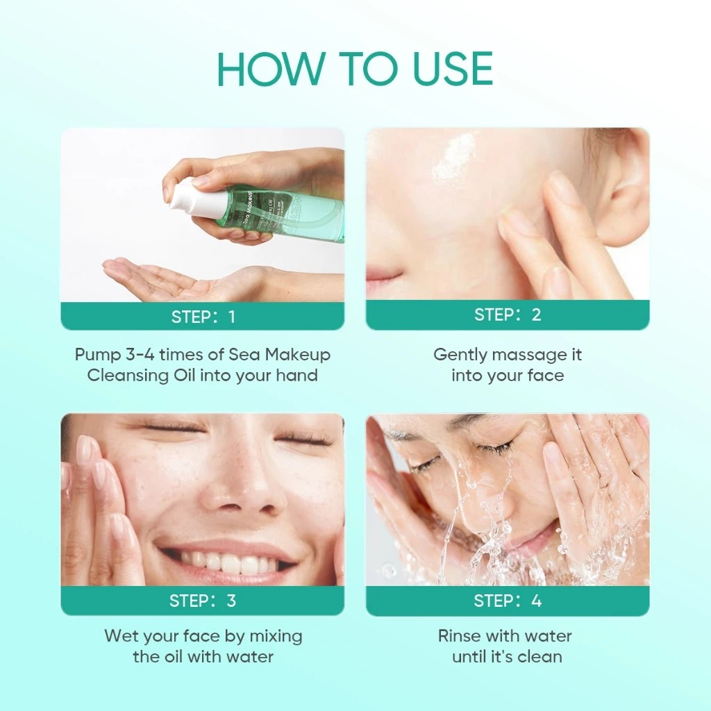 Sea Beauty Indonesia Sea Makeup Gentle & Deep Cleansing Oil