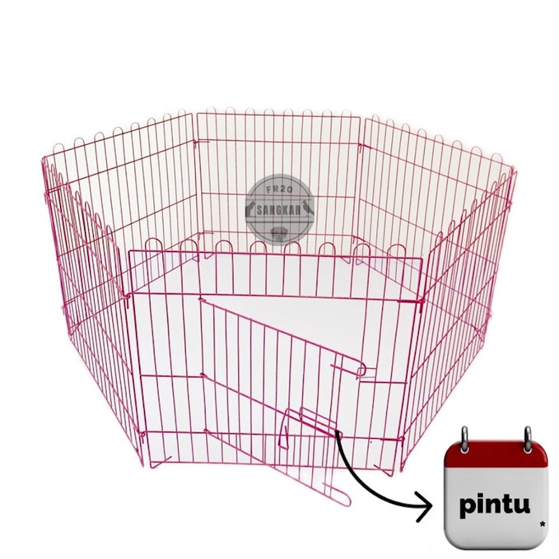 Kandang Pagar Anjing Lipat 3