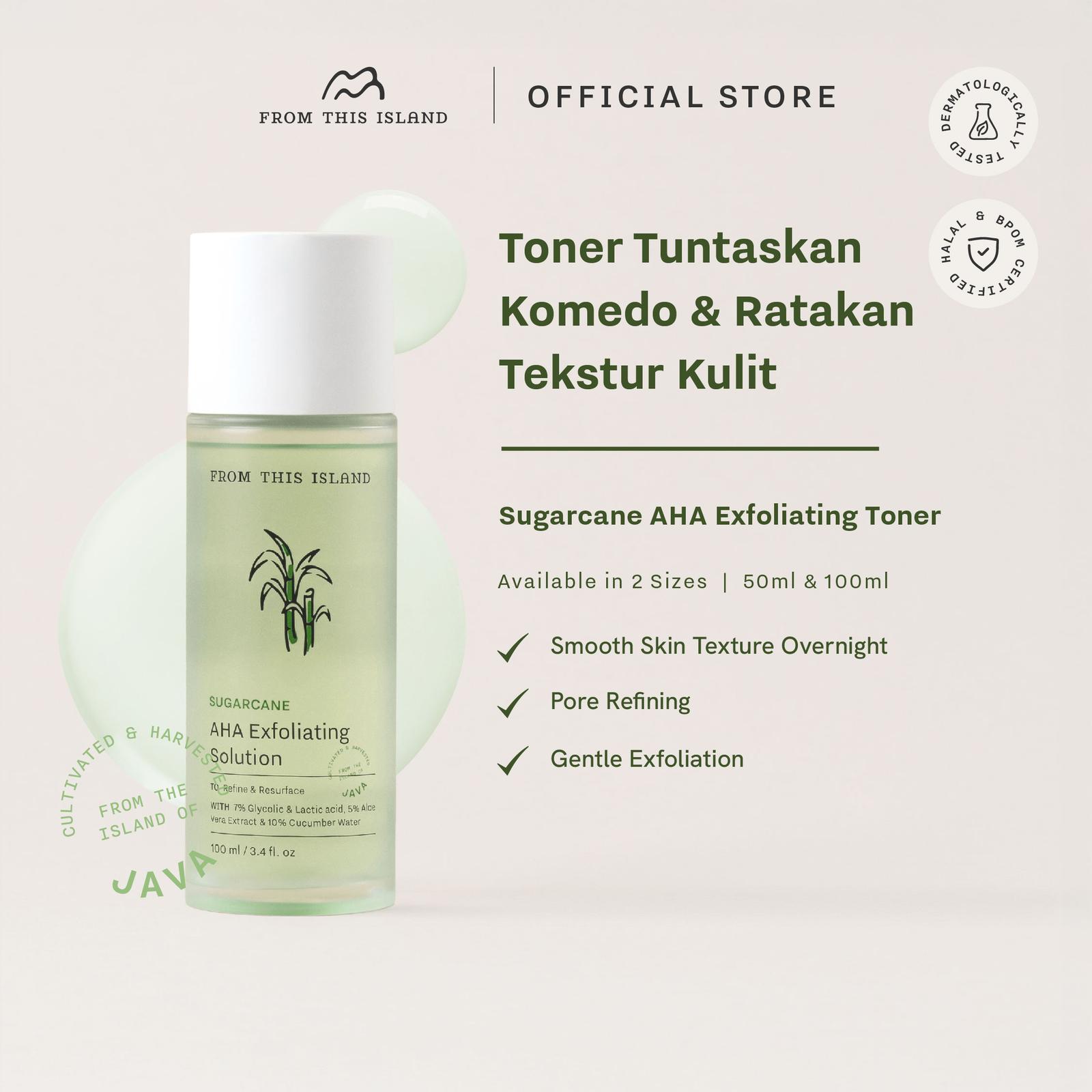 From This Island Sugarcane AHA Exfoliating Solution 2