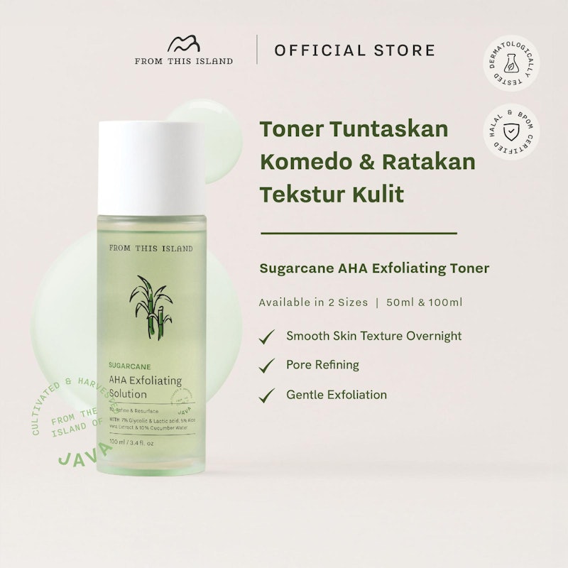 From This Island Sugarcane AHA Exfoliating Solution 2