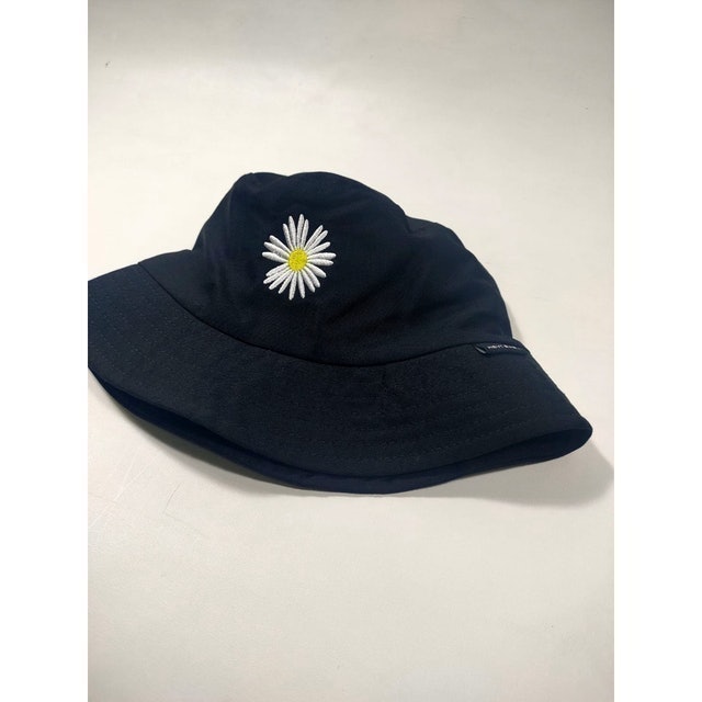 Hey! Baby Daisy Black Bucket Hat