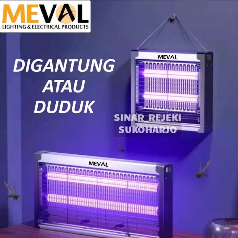MEVAL Insect Killer Lampu UV 2 Watt 2