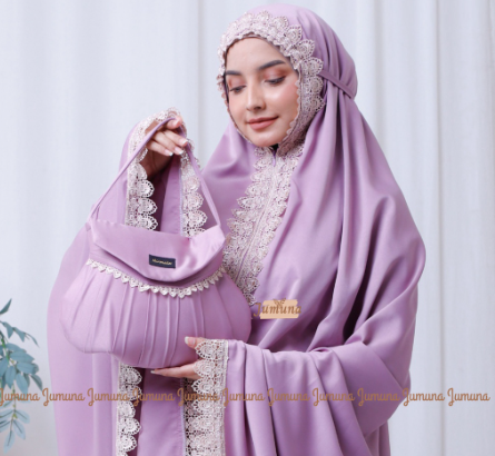 Mukena Dewasa 2in1 Nirmala Silk Premium 2