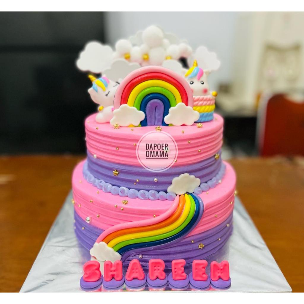 Dapoer O'MAMA  Kue Ulang Tahun Unicorn