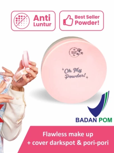 Ohmyskin Natura Indonesia Oh My Powder Light/Translucent