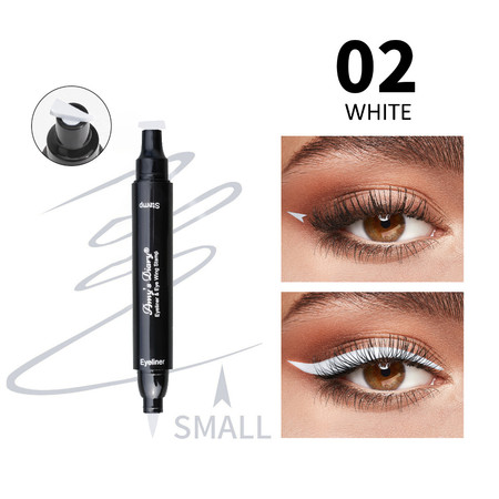 Shaoguan Aimei Cosmetics AMY'S DIARY Eyeliner Stamp 2 in 1 02 White