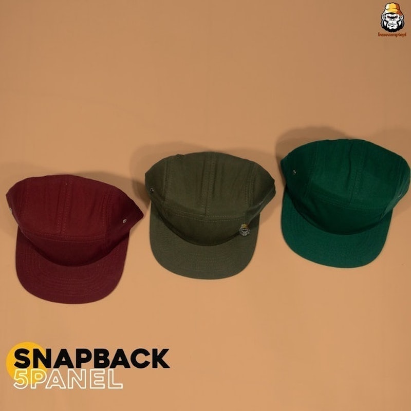 Topi Snapback 5 Panel 2