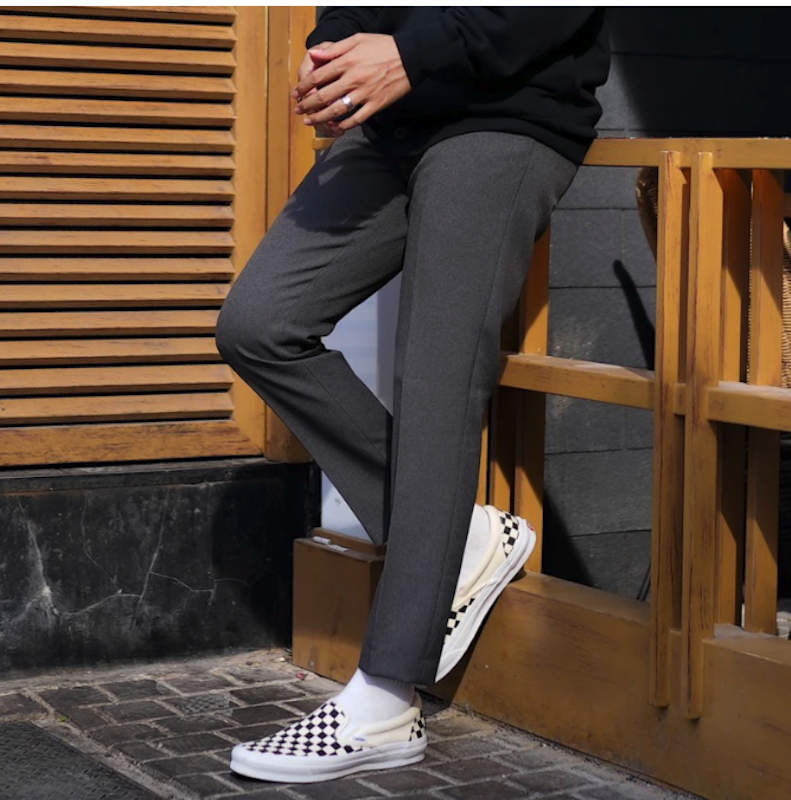 GOODETHICS Celana Bahan Formal Pria Slimfit 4
