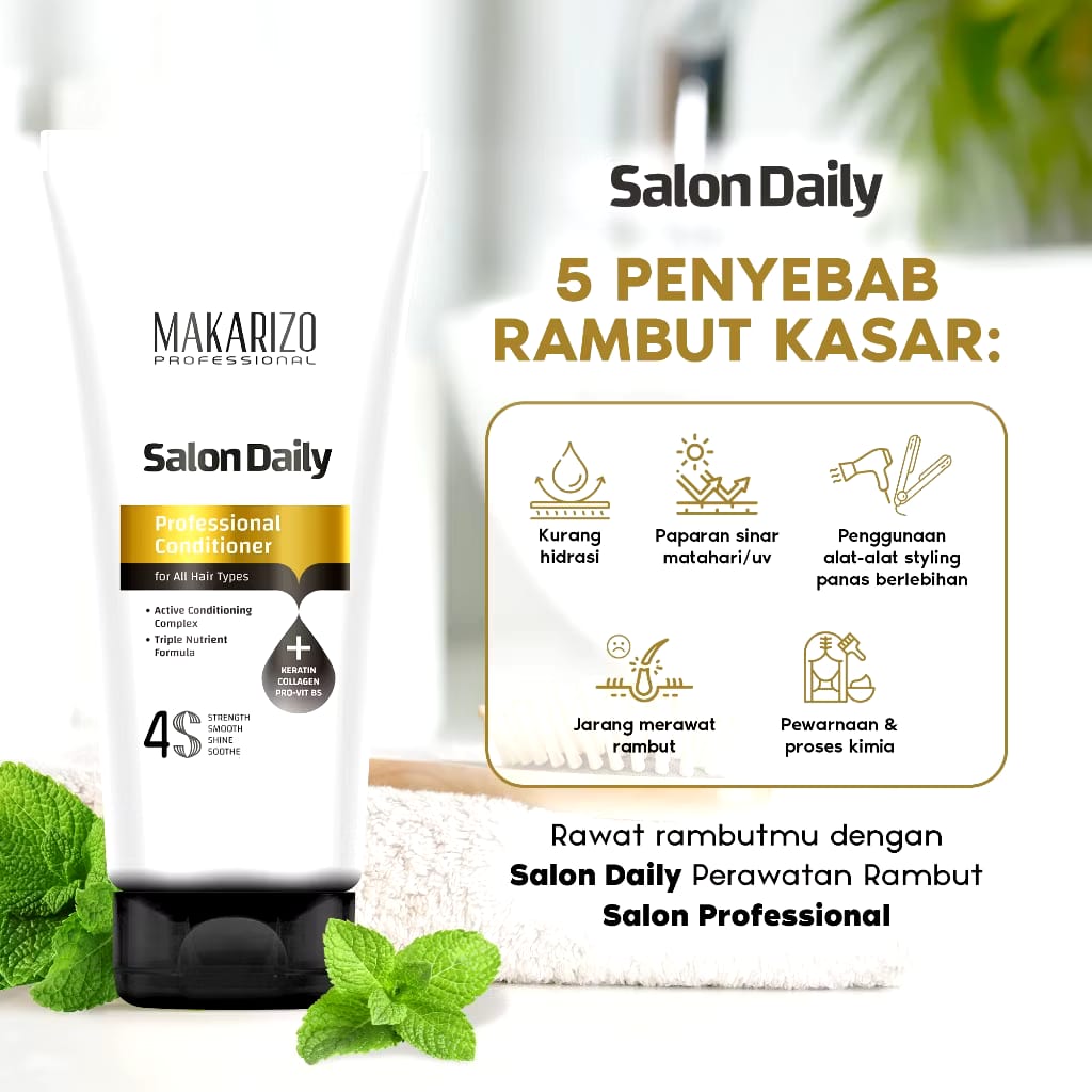 Akasha Wira International Makarizo Professional Salon Daily Professional Conditioner