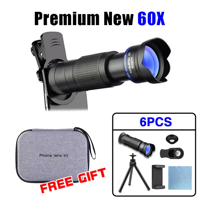  MOTOM 60x Zoom Mobile Teleskoce Lens