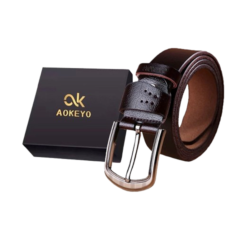 AOKEYO Ikat Pinggang Pria Kulit