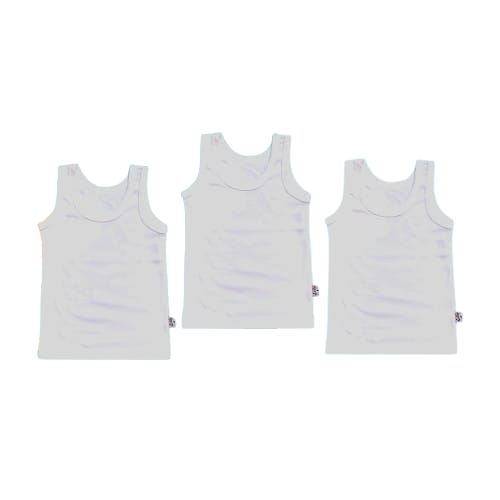 Libby Baby Singlet Polos Putih