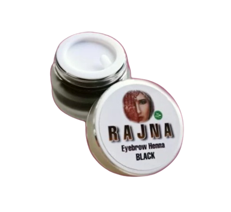 Rajna Eyebrow Henna Black Large 1