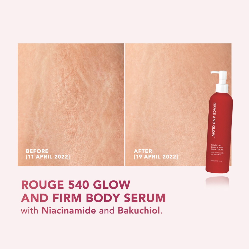  Grace and Glow Rouge 540 Glow & Firm Hand and Body Lotion 