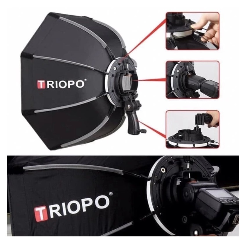 TRIOPO Softbox Flash Octagonal  KS120
