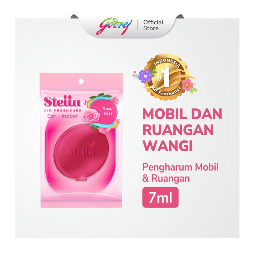Godrej  Stella Air Freshener Car + Indoor Rose Kiss