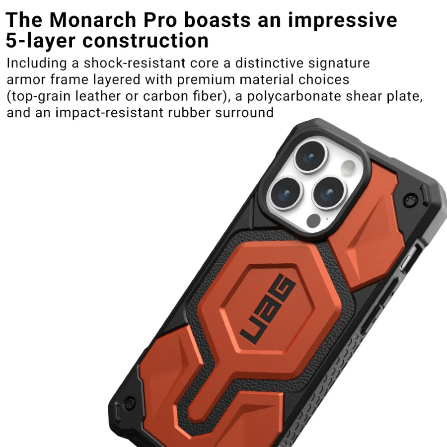 Urban Armor Gear UAG Monarch Pro Case iPhone 15/Pro/Pro Max
