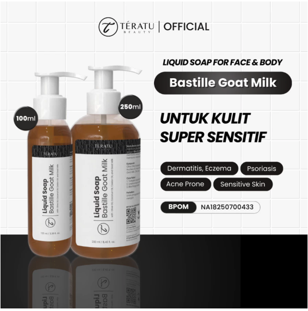  Teratu Beauty Bastille Goat Milk Liquid Soap