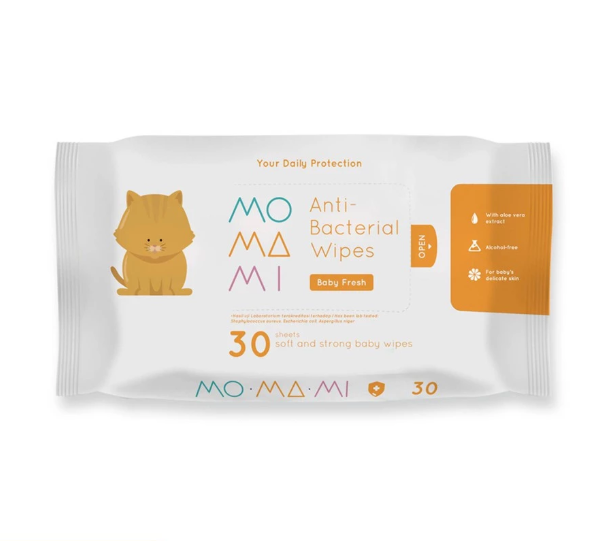 Momami ｜ Anti-Bacterial Wipes
