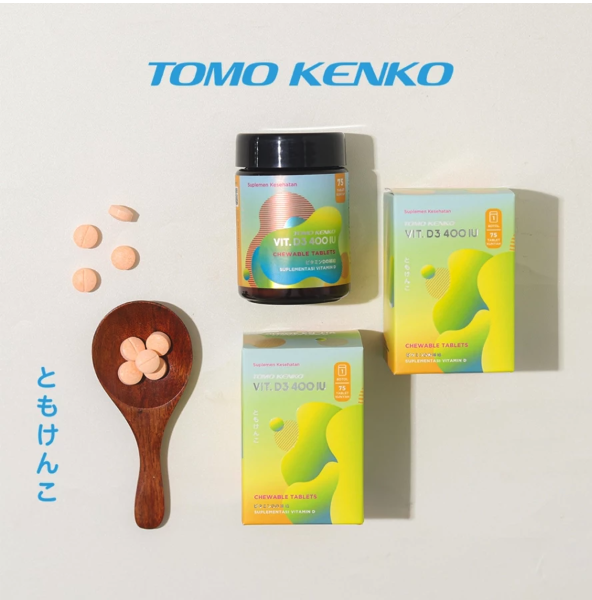 Tomo Kenko D3 400 IU Chewable Tablets 5