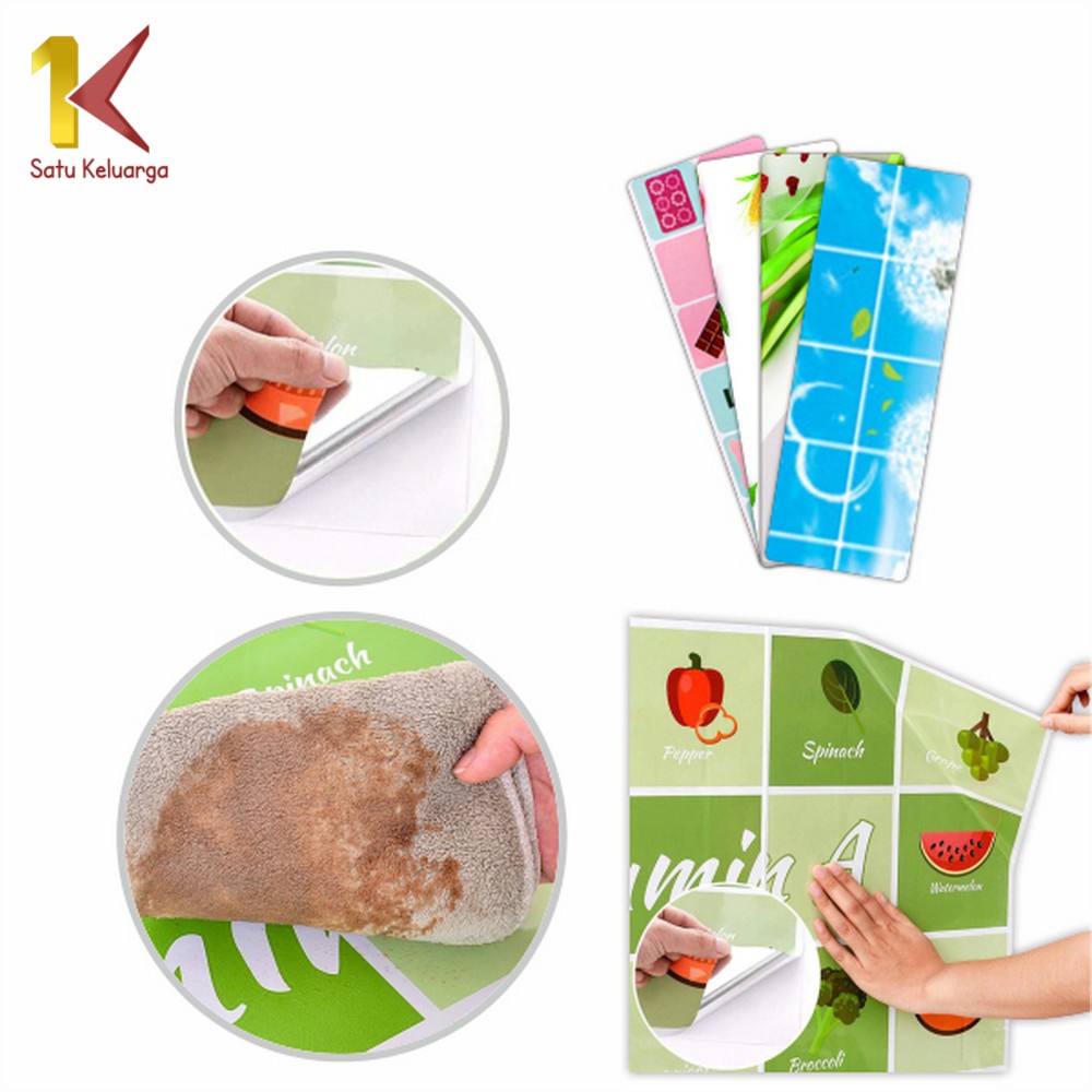 Wallpaper Sticker Dapur Anti Minyak 5