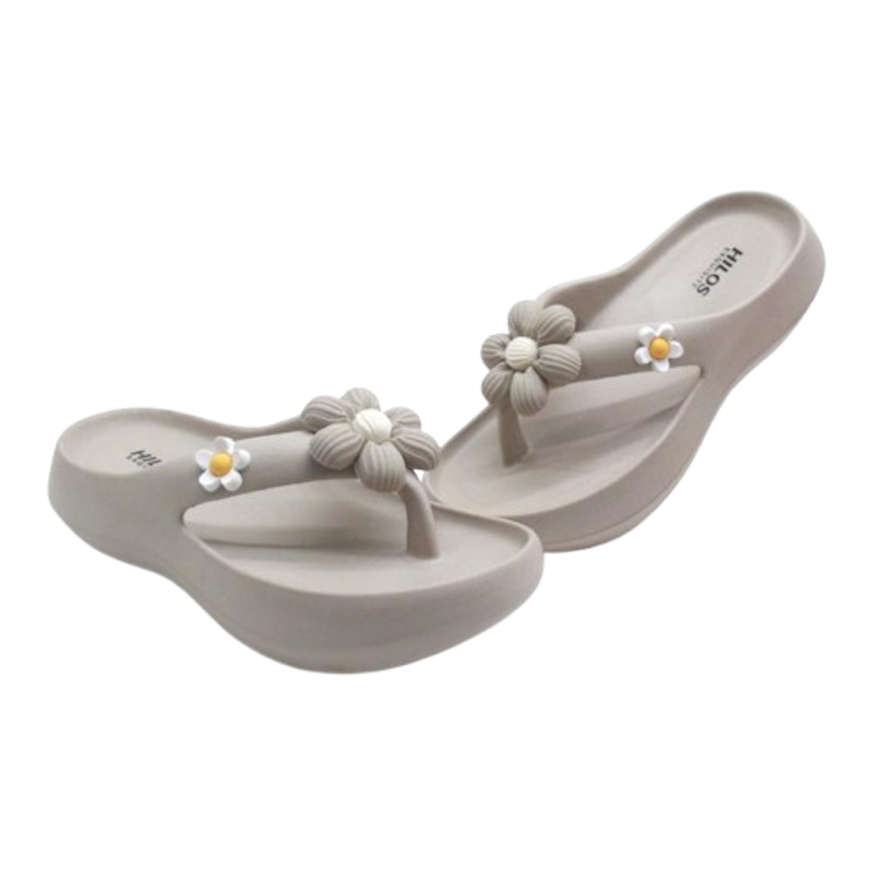 HILO'S Sandal Jepit Wanita Motif Bunga 1