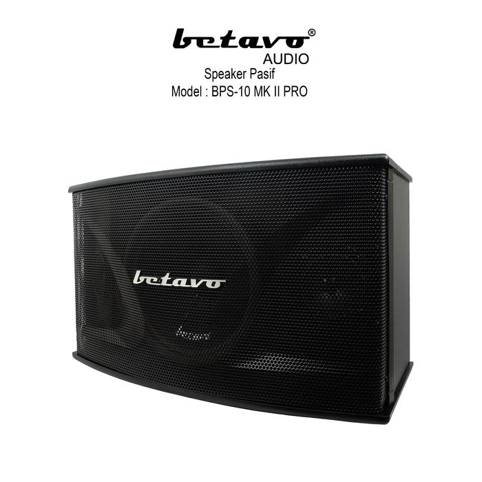  BETAVO Speaker Pasif BPS-10 MK II PRO