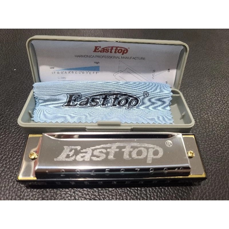 Easttop Harmonica Diatonic 10 Hole  T10-4