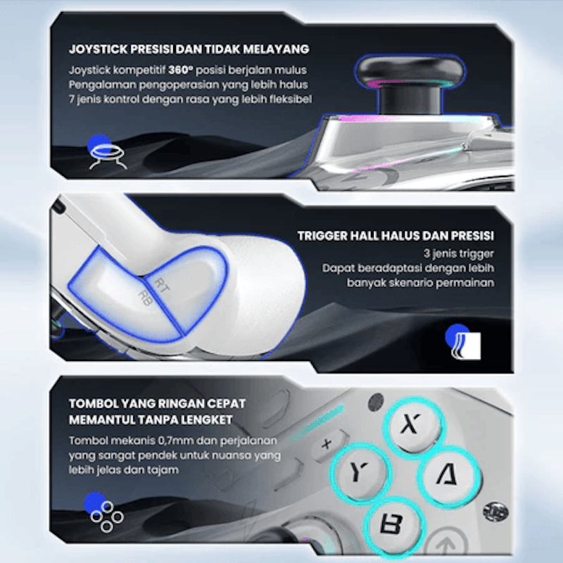 Bluesea Wireless Bluetooth Gamepad 3