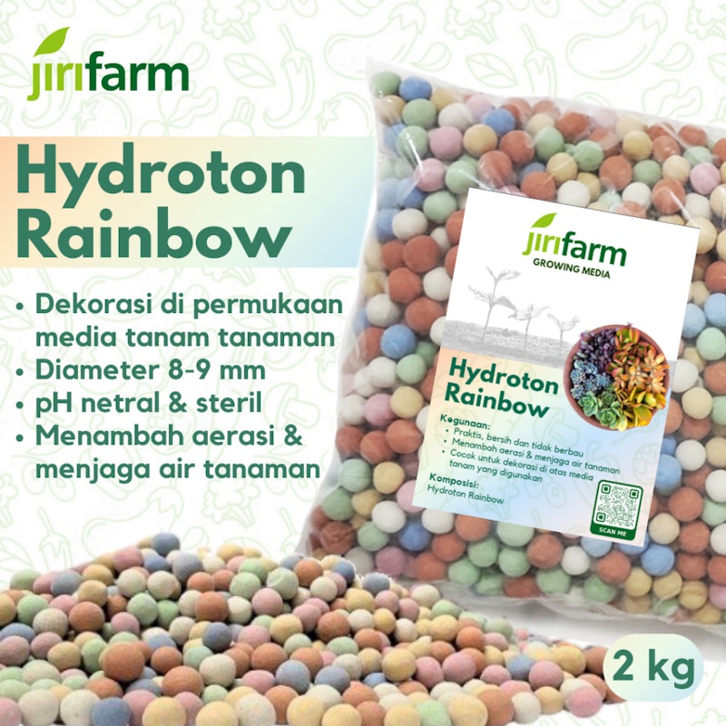 JIRIFARM Hidroton Rainbow Import 2