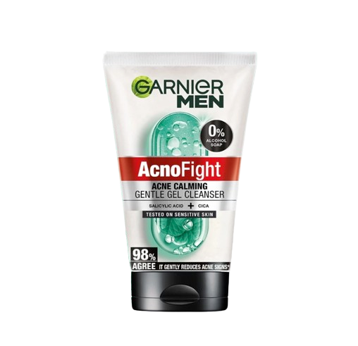 Garnier Men AcnoFight Acne Calming Gentle Gel Cleanser 