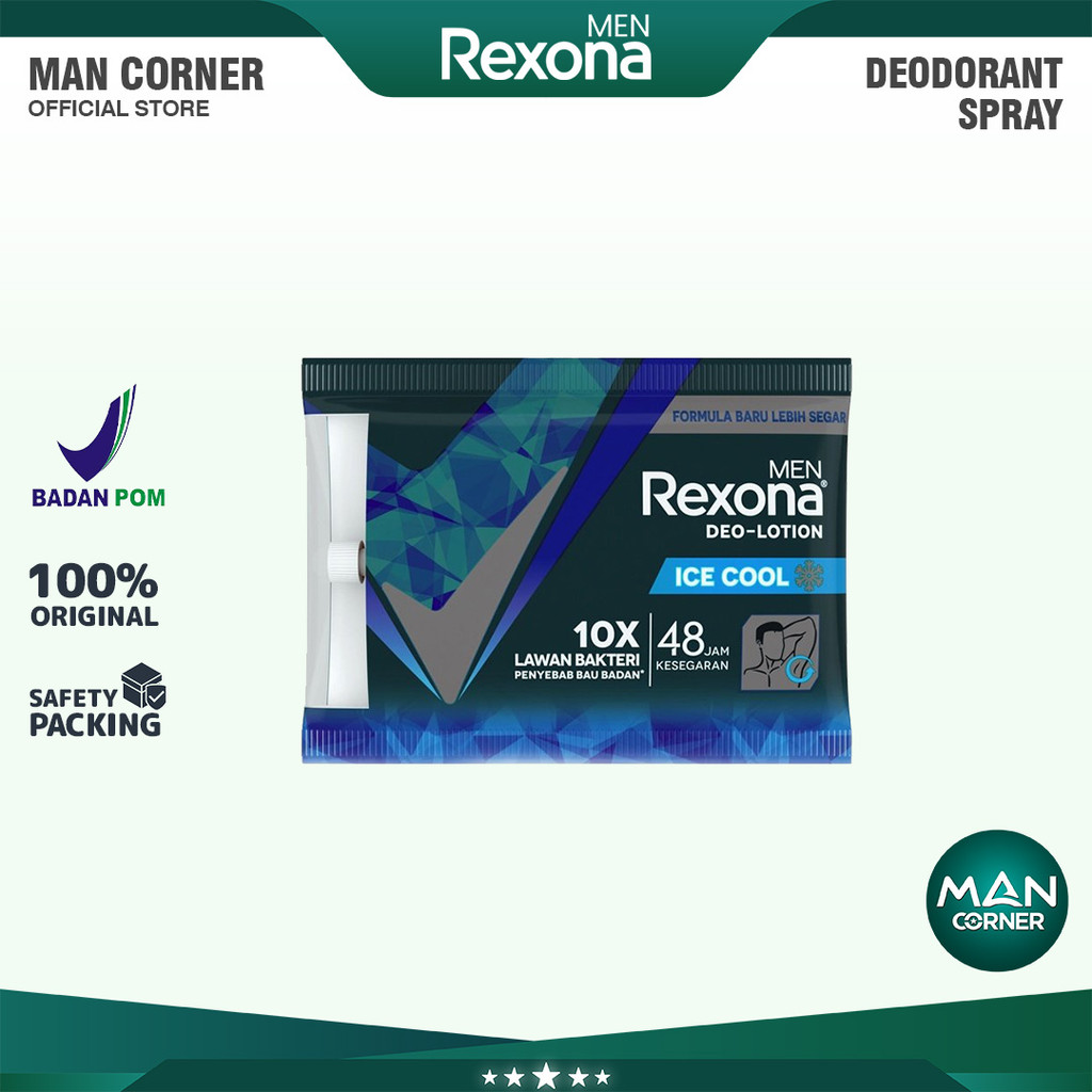 Unilever Indonesia Rexona Men Deo-Lotion Ice Cool