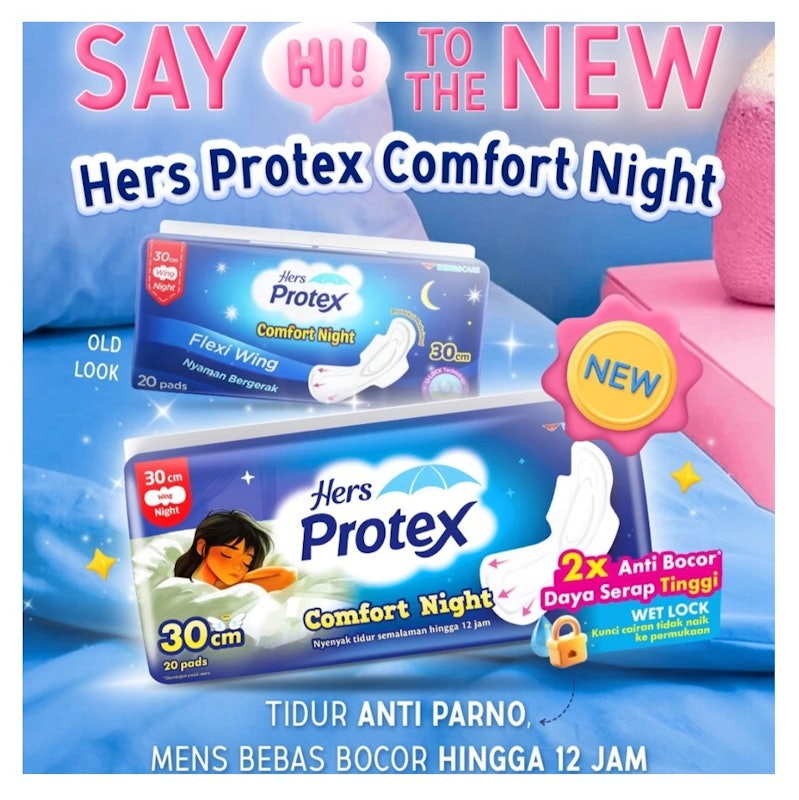 Hers Protex Comfort Night 30 cm 3