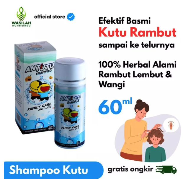 Arba'in Jaya Mandiri Antutu Family Care Anti Lice Shampoo