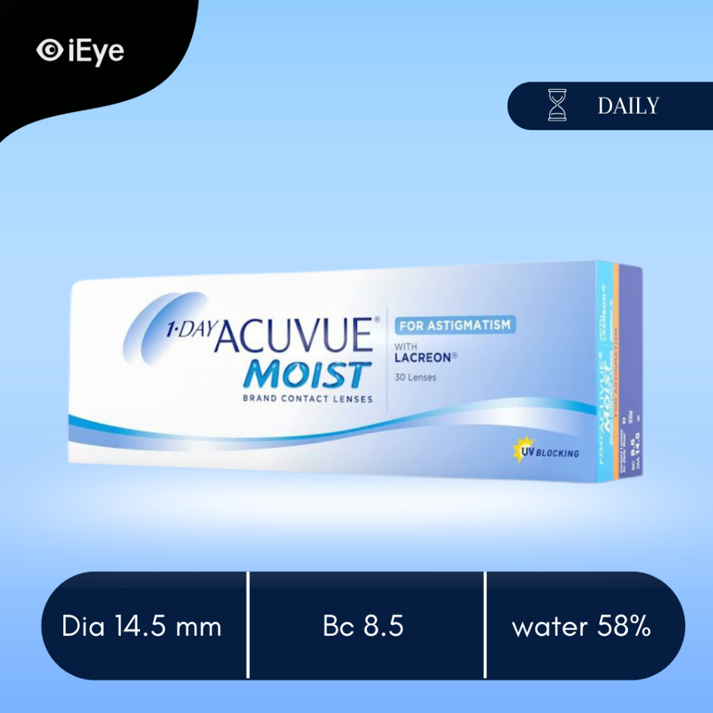  Johnson & Johnson Vision Care Acuvue 1-Day Moist for Astigmatism