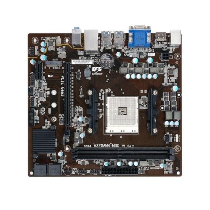 Elitegroup Computer System ECS Durathon Motherboard A320AM4-M3D