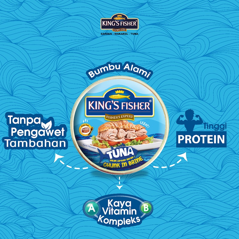 King's Fisher Tuna dalam Larutan Garam 3