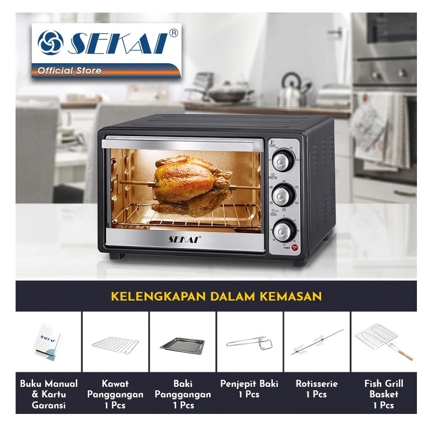 Tripacific Electrindo SEKAI Oven Listrik OV-260