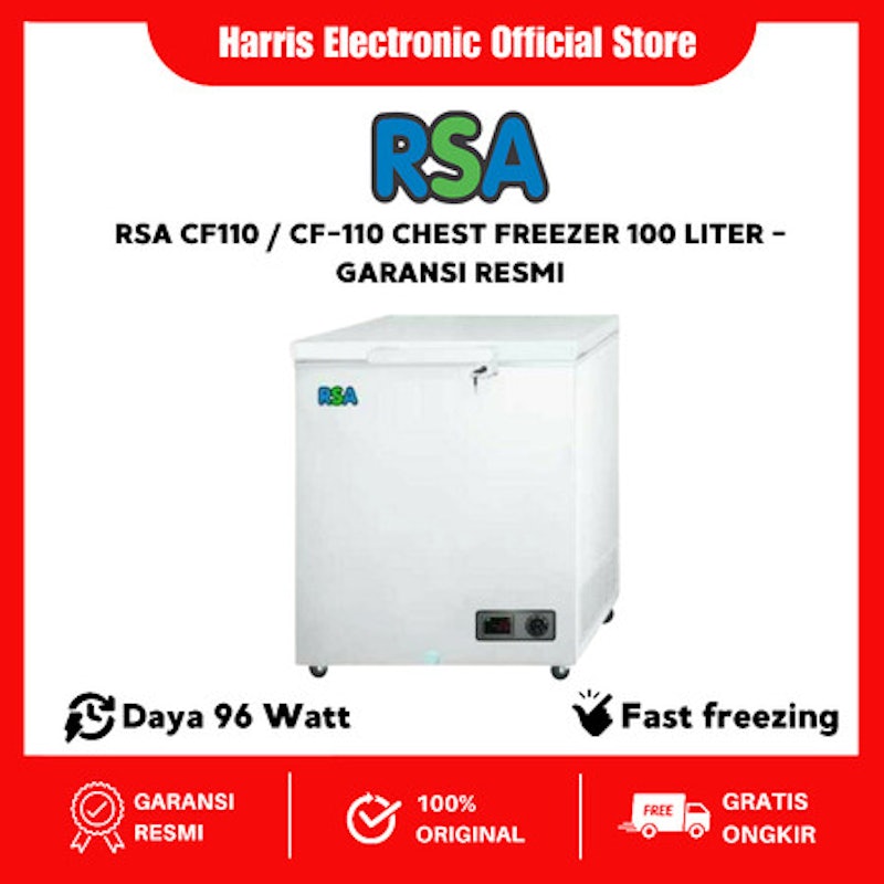 RSA Chest Freezer 100 L 2