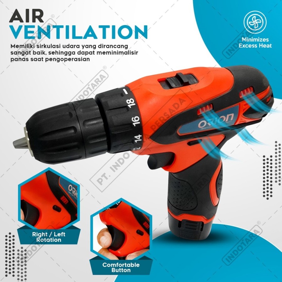 Indotara Persada Orion Heavy Duty Tools Set TR-010-6