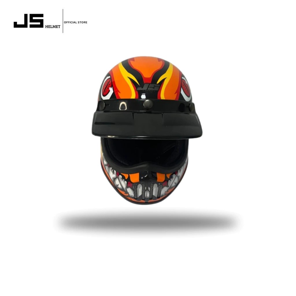 Mega Karya Mandir JS HELMET J.Steady Helm Cakil Motif Animo