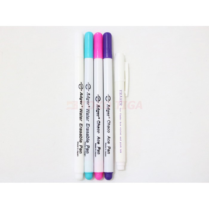 Adger Spidol Penanda Kain/Water Erasable Pen/Fabric Marker