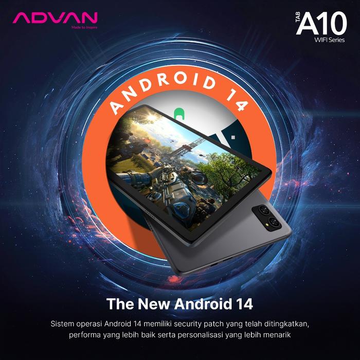Bangga Teknologi Indonesia Advan Tab A10 4GB/64GB