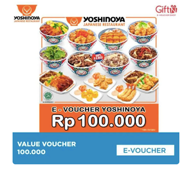 Yoshinoya Value Voucher 2