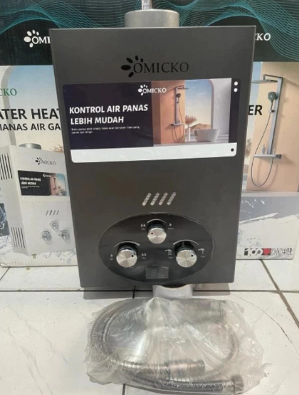 Wen Jaya Electronic International Omicko Water Heater Gas  OM8802 