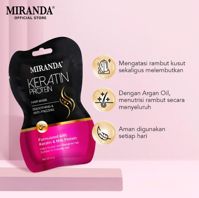 Victoria Care Indonesia Miranda Keratin Protein Hair Mask