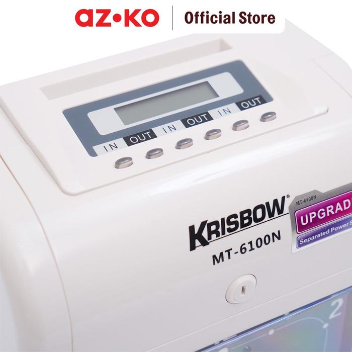 Aspirasi Hidup Indonesia AZKO Krisbow Mesin Absensi Elektronik  TR-6100