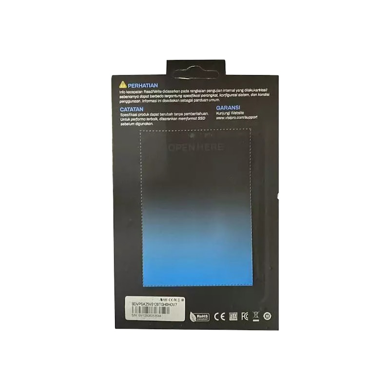 VISIPRO SSD 2.5 SATAIII 256GB VAULT 3Y 3