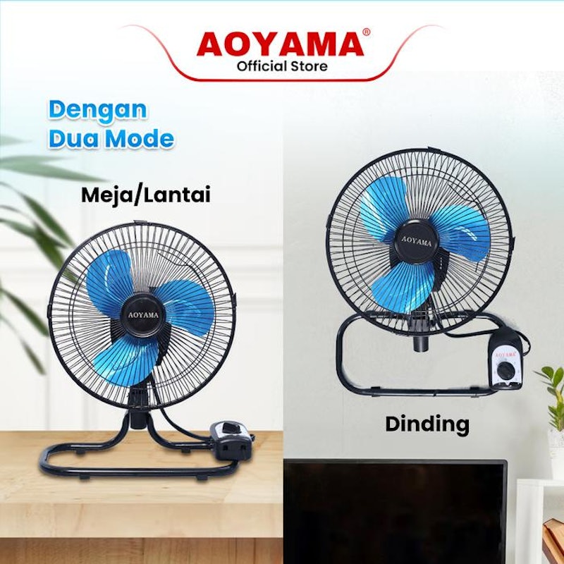 Aoyama Kipas Angin Besi 2 in 1 10 Inch 2